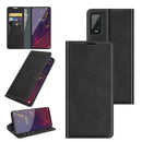 For Wiko Power U20 Retro-skin Business Magnetic Suction Leather Case with Holder & Card Slots & Wallet(Black)