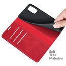 For Wiko Power U20 Retro-skin Business Magnetic Suction Leather Case with Holder & Card Slots & Wallet(Red)