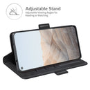 For Google Pixel 5A 5G Dual-side Magnetic Buckle Horizontal Flip Leather Case with Holder & Card Slots & Wallet(Black)