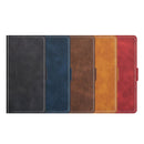 For Google Pixel 5A 5G Dual-side Magnetic Buckle Horizontal Flip Leather Case with Holder & Card Slots & Wallet(Dark Blue)