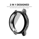 For Garmin Venu 2S 40mm / Vivoactive 4S 40mm ENKAY Hat-Prince Full Coverage Electroplate TPU Soft Case(Black)