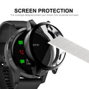 For Garmin Venu 2S 40mm / Vivoactive 4S 40mm ENKAY Hat-Prince Full Coverage Electroplate TPU Soft Case(Black)