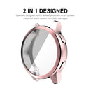 For Garmin Venu 2S 40mm / Vivoactive 4S 40mm ENKAY Hat-Prince Full Coverage Electroplate TPU Soft Case(Pink)