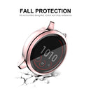 For Garmin Venu 2S 40mm / Vivoactive 4S 40mm ENKAY Hat-Prince Full Coverage Electroplate TPU Soft Case(Pink)