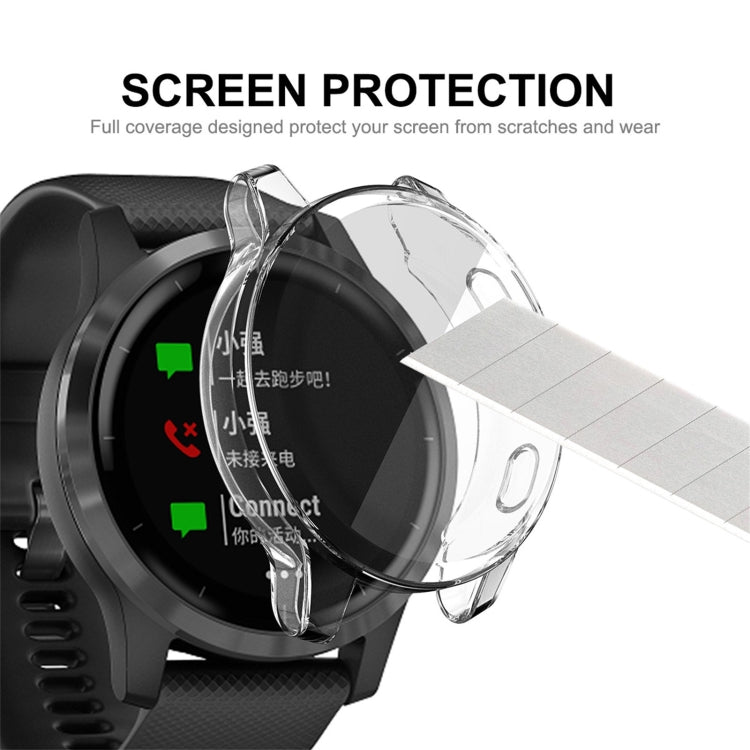 For Garmin Venu 2S 40mm / Vivoactive 4S 40mm ENKAY Hat-Prince Full Coverage Transparent TPU Soft Case