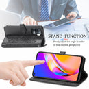 For OPPO A94 5G / F19 Pro+ / Reno5 Z Mandala Embossing Pattern Horizontal Flip Leather Case with Holder & Card Slots & Wallet & Lanyard(Black)