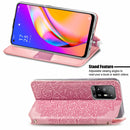 For OPPO A94 5G / Reno5 Z Blooming Mandala Embossed Pattern Magnetic Horizontal Flip Leather Case with Holder & Card Slots & Wallet(Pink)