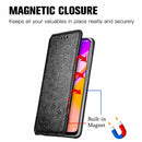 For OPPO A94 5G / Reno5 Z Blooming Mandala Embossed Pattern Magnetic Horizontal Flip Leather Case with Holder & Card Slots & Wallet(Black)
