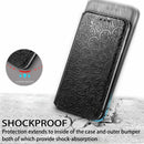 For OPPO A94 5G / Reno5 Z Blooming Mandala Embossed Pattern Magnetic Horizontal Flip Leather Case with Holder & Card Slots & Wallet(Black)