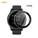 For Venu 2 / Vivoactive 4 45mm 2 PCS ENKAY Hat-Prince 3D Full Screen Soft PC Edge + PMMA HD Screen Protector Film