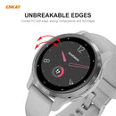 For Garmin Venu 2S / Vivoactive 4S 40mm ENKAY Hat-Prince 3D Full Screen Soft PC Edge + PMMA HD Screen Protector Film