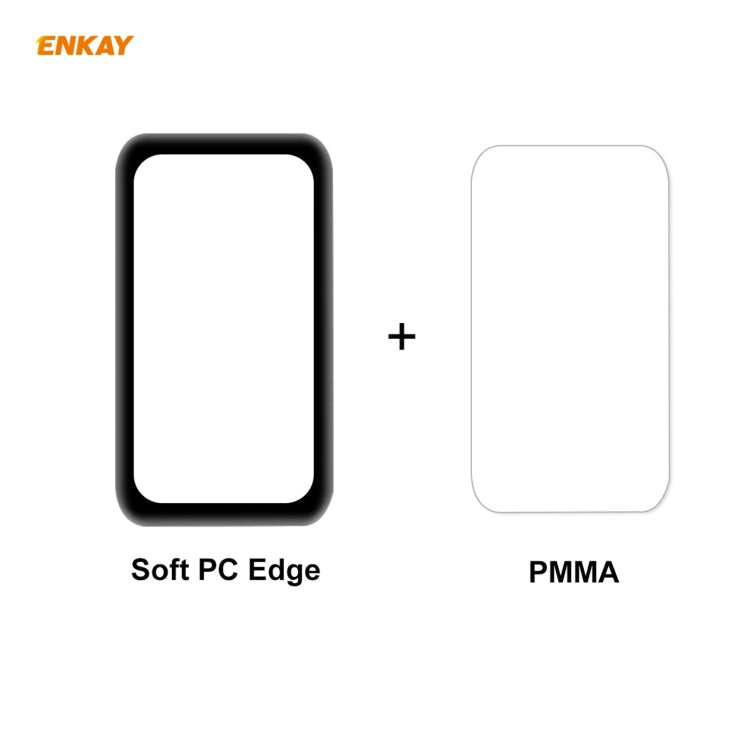 For Huawei Band 6 / Honor Band 6 5 PCS ENKAY Hat-Prince 3D Full Screen Soft PC Edge + PMMA HD Screen Protector Film