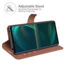 For Sony Xperia 5 III Retro Calf Pattern Buckle Horizontal Flip Leather Case with Holder & Card Slots & Wallet(Light Brown)