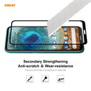 For Nokia X10 / X20 2 PCS ENKAY Hat-Prince Full Glue 0.26mm 9H 2.5D Tempered Glass Full Coverage Film