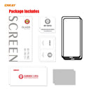 For Nokia X10 / X20 2 PCS ENKAY Hat-Prince Full Glue 0.26mm 9H 2.5D Tempered Glass Full Coverage Film