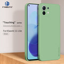 For Xiaomi Mi 11 Lite PINWUYO Touching Series Liquid Silicone TPU Shockproof Case(Green)