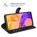 For OPPO Realme 8 / 8 Pro 4G Litchi Texture Horizontal Flip Protective Case with Holder & Card Slots & Wallet(Black)