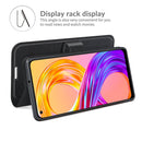 For OPPO Realme 8 / 8 Pro 4G Litchi Texture Horizontal Flip Protective Case with Holder & Card Slots & Wallet(Black)