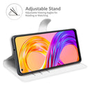For OPPO Realme 8 / 8 Pro 4G Litchi Texture Horizontal Flip Protective Case with Holder & Card Slots & Wallet(White)