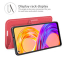 For OPPO Realme 8 / 8 Pro 4G Litchi Texture Horizontal Flip Protective Case with Holder & Card Slots & Wallet(Red)