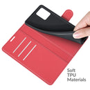 For OPPO Realme 8 / 8 Pro 4G Litchi Texture Horizontal Flip Protective Case with Holder & Card Slots & Wallet(Red)