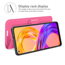 For OPPO Realme 8 / 8 Pro 4G Litchi Texture Horizontal Flip Protective Case with Holder & Card Slots & Wallet(Rose Red)