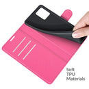 For OPPO Realme 8 / 8 Pro 4G Litchi Texture Horizontal Flip Protective Case with Holder & Card Slots & Wallet(Rose Red)