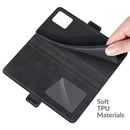 For OPPO Realme 8 / Realme 8 Pro Dual-side Magnetic Buckle Horizontal Flip Leather Case with Holder & Card Slots & Wallet(Black)