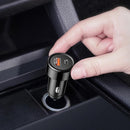 TE-P31 PD 20W USB-C / Type-C + QC3.0 18W USB Fast Car Charger(White)