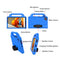 For Lenovo Tab M8 8.0 TB-8505F Diamond Series EVA Anti-Fall Shockproof Sleeve Protective Shell Case with Holder & Strap(Blue)