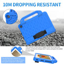 For Amazon Kindle Fire HD8 2020 Diamond Series EVA Anti-Fall Shockproof Sleeve Protective Shell Case with Holder & Strap(Blue)