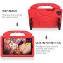 For Samsung Galaxy Tab A7 Lite T220 / T225 Thumb Bracket EVA Shockproof Tablet Case(Red)