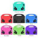 For Samsung Galaxy Tab A7 Lite T220 / T225 Thumb Bracket EVA Shockproof Tablet Case(Purple)