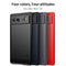 For Google Pixel 6 MOFI Gentleness Series Brushed Texture Carbon Fiber Soft TPU Case(Black)