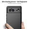 For Google Pixel 6 MOFI Gentleness Series Brushed Texture Carbon Fiber Soft TPU Case(Black)