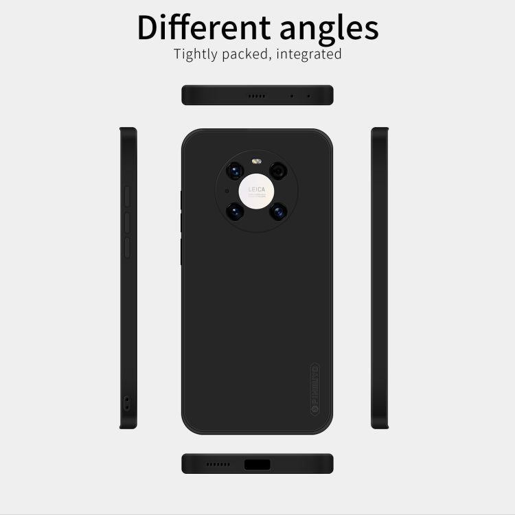 For Huawei Mate 40 Pro PINWUYO Sense Series Liquid Silicone TPU Mobile Phone Case(Blue)