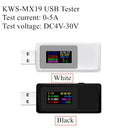 Keweisi KWS-MX19 USB Tester DC 4V-30V 0-5A Current Voltage Detector(Black)