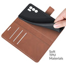 For OPPO Reno6 5G Retro Calf Pattern Buckle Horizontal Flip Leather Case with Holder & Card Slots & Wallet(Light Brown)
