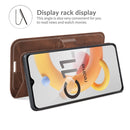 For OPPO Realme C11 2021 Retro Calf Pattern Buckle Horizontal Flip Leather Case with Holder & Card Slots & Wallet(Dark Brown)