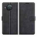 For Nokia X10 / X20 Retro Calf Pattern Buckle Horizontal Flip Leather Case with Holder & Card Slots & Wallet(Black)