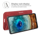 For Nokia X10 / X20 Retro Calf Pattern Buckle Horizontal Flip Leather Case with Holder & Card Slots & Wallet(Red)
