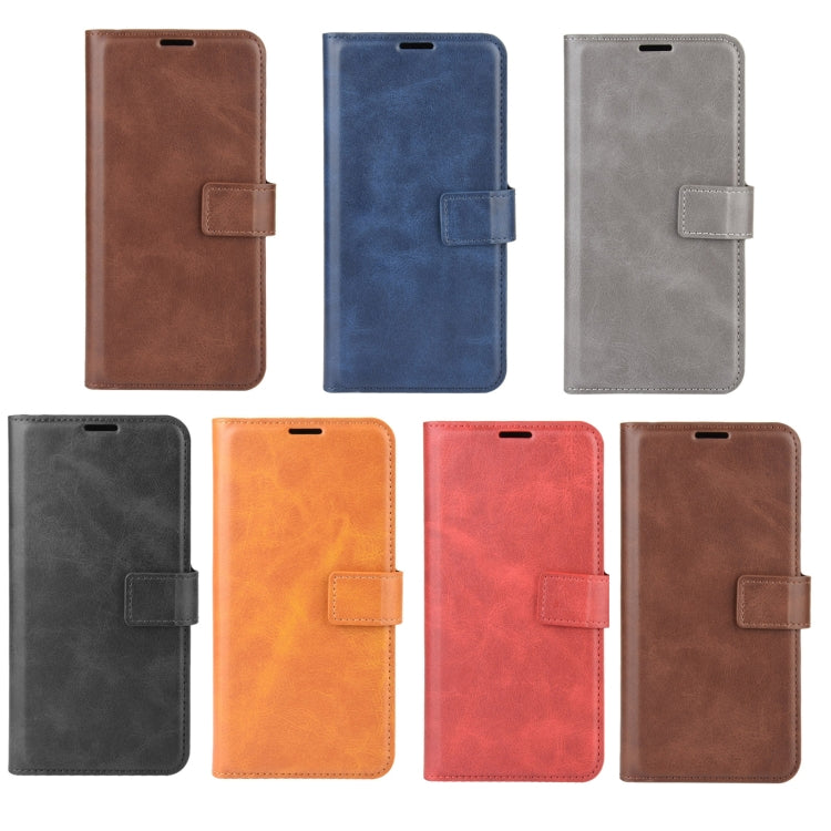 For Nokia X10 / X20 Retro Calf Pattern Buckle Horizontal Flip Leather Case with Holder & Card Slots & Wallet(Grey)