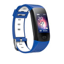 ZERO 0.96inch Color Screen Smart Watch IP68 Waterproof,Support Heart Rate Monitoring/Sleep Monitoring/Call Reminder/Sedentary Reminder(Blue)