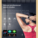 ZERO 0.96inch Color Screen Smart Watch IP68 Waterproof,Support Heart Rate Monitoring/Sleep Monitoring/Call Reminder/Sedentary Reminder(Black)