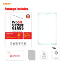 2 PCS For Samsung Galaxy Tab A7 Lite 8.7 T220 / T225 ENKAY Hat-Prince 0.33mm 9H Surface Hardness 2.5D Explosion-proof Tempered Glass Protector Film
