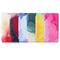 For Samsung Galaxy S21 FE Voltage Watercolor Pattern Skin Feel Magnetic Horizontal Flip PU Leather Case with Holder(Red)