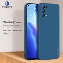 For OPPO Reno5 / Reno5 K / Find X3 Lite PINWUYO Touching Series Liquid Silicone TPU Shockproof Case(Blue)