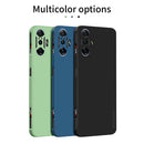 For Xiaomi Redmi K40 Gaming PINWUYO Touching Series Liquid Silicone TPU Shockproof Case(Black)