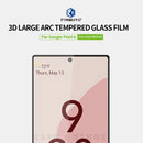 For Google Pixel 6 PINWUYO 9H 3D Curved Full Screen Explosion-proof Tempered Glass Film(Black)