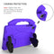 For Huawei MatePad 10.4 EVA Material Children Flat Anti Falling Cover Protective Shell with Thumb Bracket(Purple)